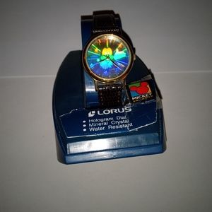 Lorus Mickey mouse watch with holographic face